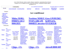 Tablet Screenshot of climatizaretermice.ro